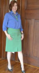 Paralegal Career Dressing: St. Patrick's Day & The Kermit Skirt