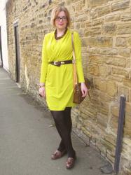The Neon Yellow Dress