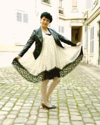 perfecto noir pour robe vaporeuse