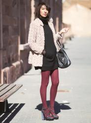 Medias Burgundy // Burgundy tights