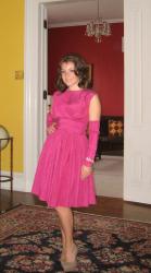 Outfit Post: Can't Get Enough of This Vintage Party Dress