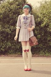 DIY Knee Patches & Vintage Dresses