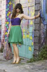 Color Block in my LuLus.com Dress!
