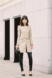 London Fashion Week AW 2012...Irina