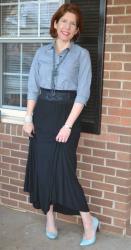 Paralegal Career Dressing: I Found a Maxi Skirt in My Own Closet
