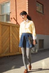 My Style : Preppy Denim look