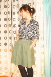 spots on a blouse