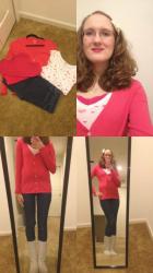 HEART SUNDAY WORK OUTFIT/APRIL FOOLS DAY