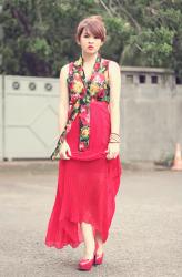 My Choice of Outfit of the week - Red!