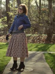perrenial favorite: vintage skirt