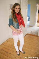 OOTD: Red Stripes!