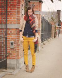 Leopard, Mustard and Layers