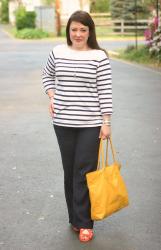 Monday - Stripes and Citrus