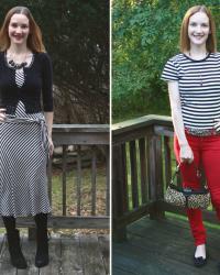 What We Wore: Stripes Challenge