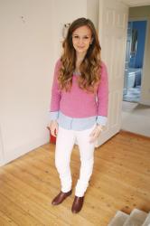 OOTD: Pastels & Chelsea Boots!