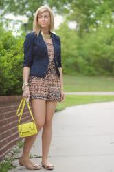 Outfit Post: Pattern & A Collar