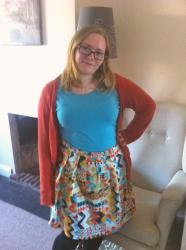 As I said "At Dawn We Dress Handmade..."