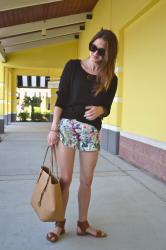Floral Shorts