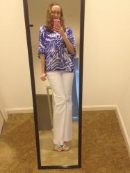 ZEBRA THURSDAY AND STRIPE FRIDAY WORK OUTFIT