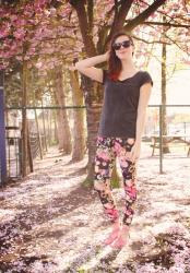 Blossoms and Leggings