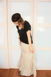 Jupe Longue Zara (Maxi Skirt) - Taille M