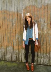 Black, White, and Denim