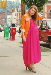 My Choice of Outfit of the week - Bold colors!