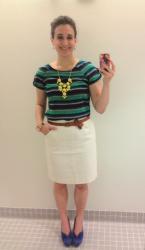 OOTD: You've come a long way, Navy.