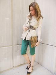 pantalon verde