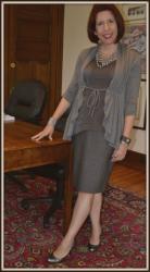 Paralegal Career Dressing: Gray Day & Outfit