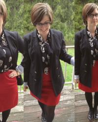 faves for friday: my beloved skull blouse