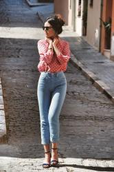 High waist & Rolled-up