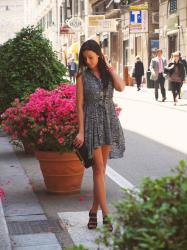 Collaboration with Andrea morando's Stores: Balmain dress