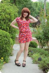 Thrifting Tales & a Red Romper