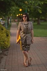 Leopard dress goes on safari