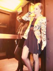 looks con largo irregular
