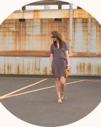 dotty, simple summer dresses, and big hair