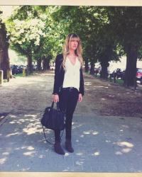 All black