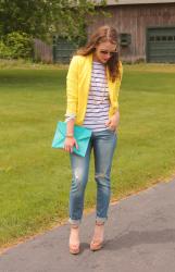 4 Ways to Wear ~ Bright Blazer