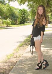 DIY: Braided Cut Out Tee
