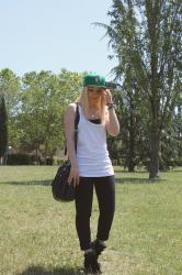 Cap on my head