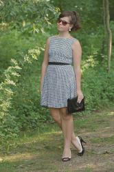 Checkerd Dress.
