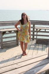 Cherry Grove Pier Girl (and fam)