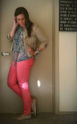 Pink Pants + Paisley