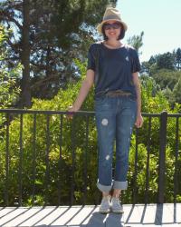 Converse, Jeans, & Sequins
