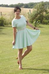 water mint dress