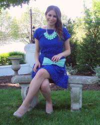 Wedding Guest Attire: Lace Dress