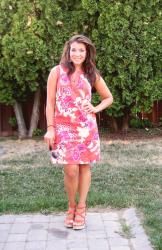 Outfit Post: Coral Paisley