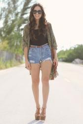 Leopard and fringes!