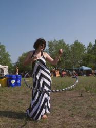 Happy Festival: Chevron stripe maxi dress